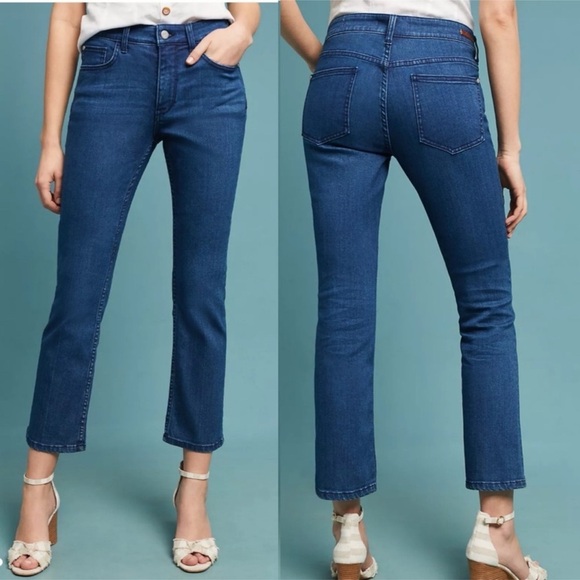 Anthropologie Pilcro High Rise Cropped Bootcut Jeans 30 - Picture 1 of 8